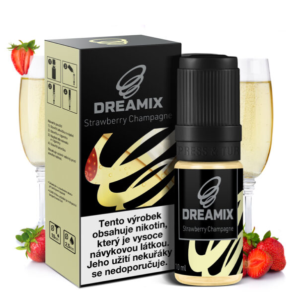Dreamix Strawberry Champagne - eper pezsgo eliquid