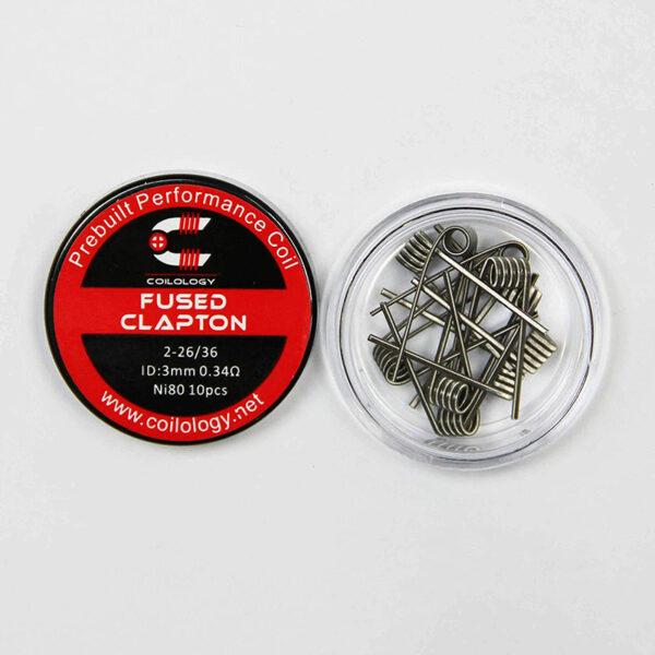 Coilology Fused Clapton, Ni80 0.34