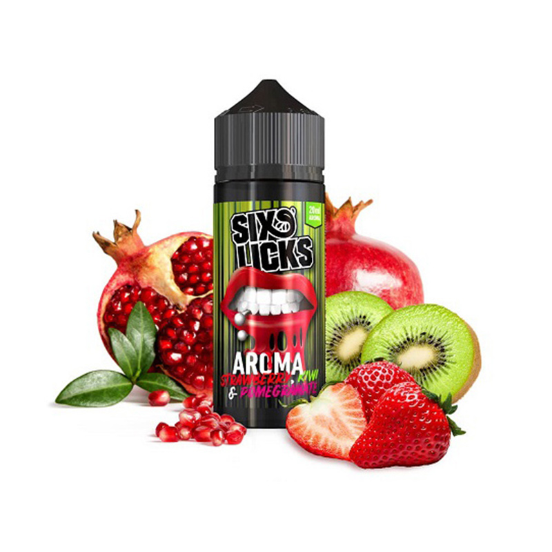 Six Licks Strawberry Kiwi Pomegranate