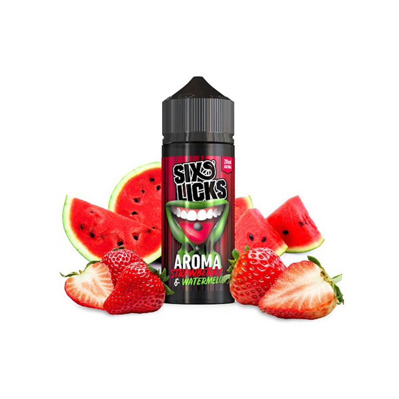 Six Licks Strawberry Watermelon